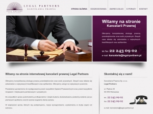 Kancelaria prawna Legal Partners w Warszawie